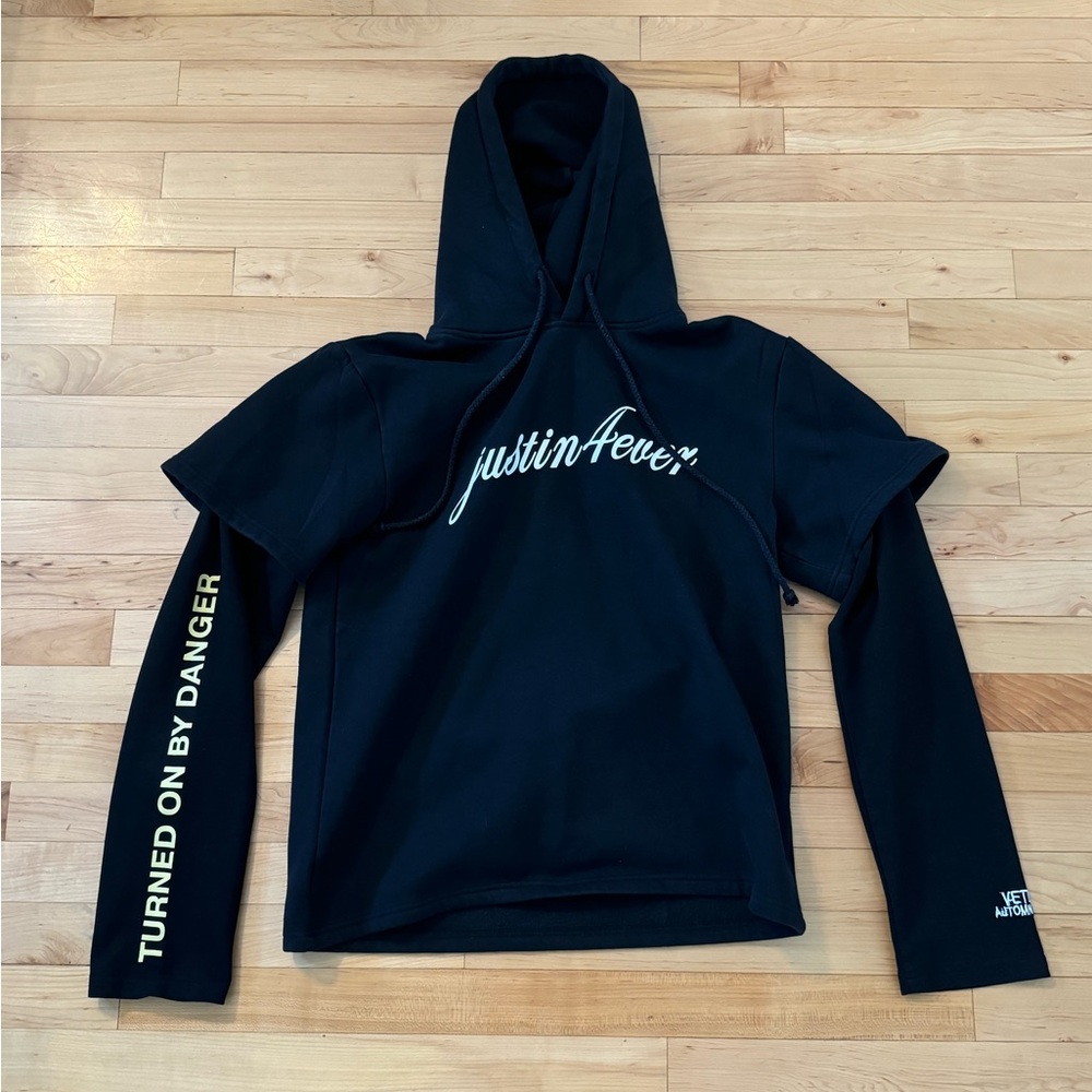 Vetements Justin 4 ever hoodie